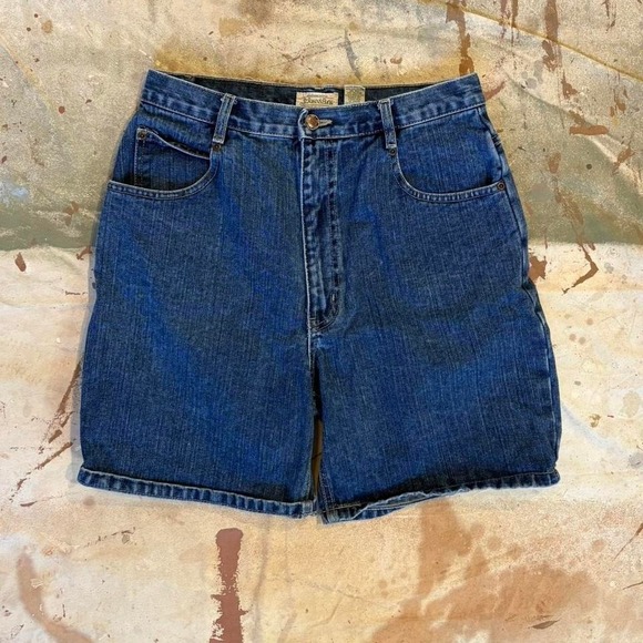 St. John's Bay Pants - Essential St. John's Bay High-Waited Denim Shorts